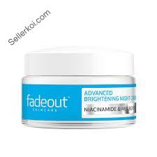 Fadeout Advanced Whitening Night Cream 50ml
